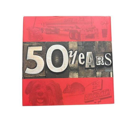 QT Quiktrip 50 Years Convenience Store Hardcover Coffee Table Book Dust Jacket - Picture 1 of 7
